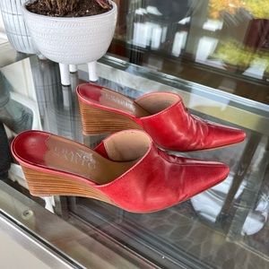 Franco Sarto Mule Style Wedge